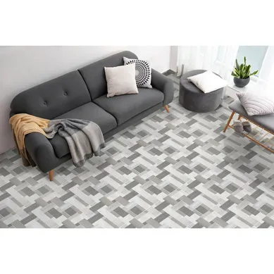 Cer�mica Gris 45x45 Maderadas Brillante 2.08 m2