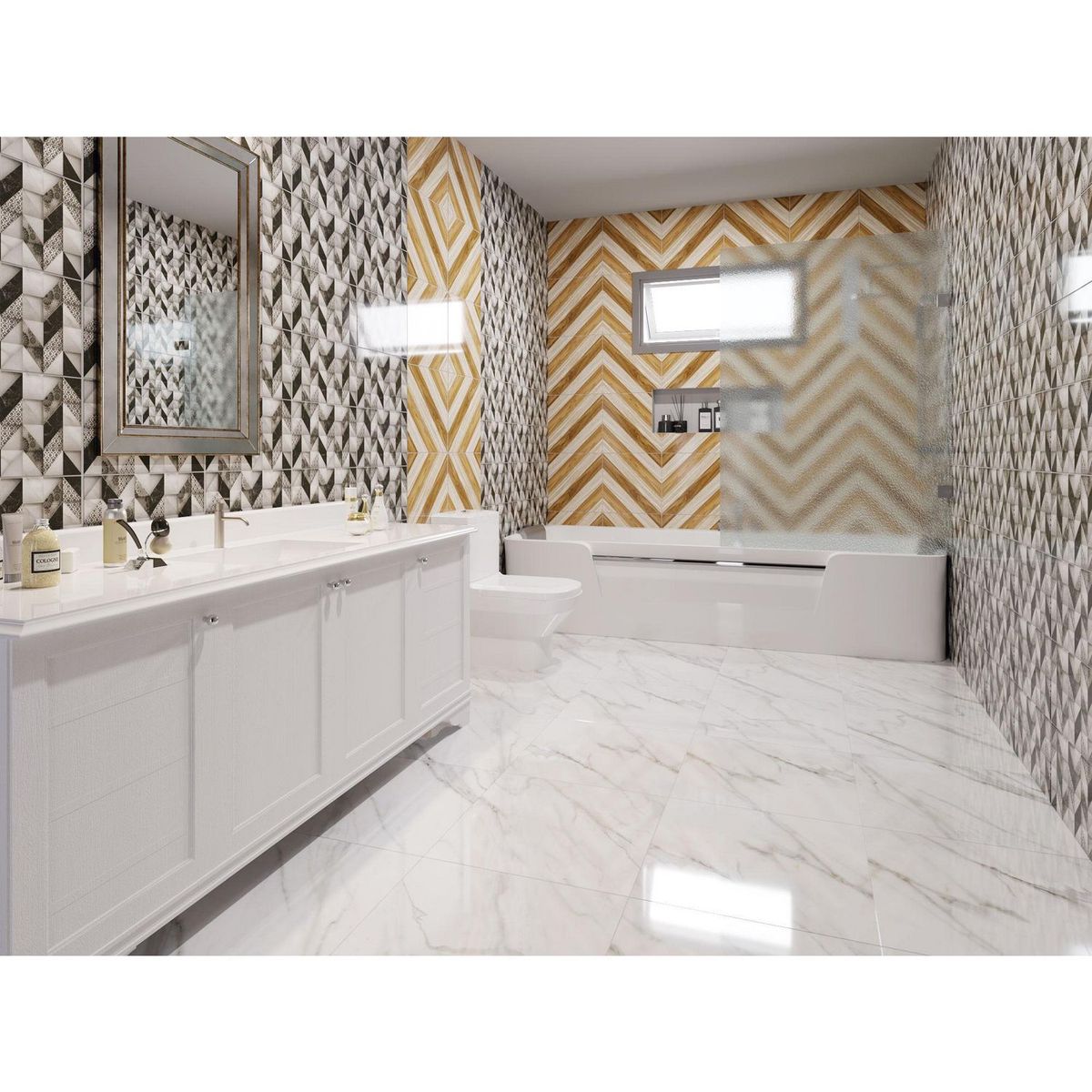 SAN LORENZO - Cerámica Caramelo 45x45 Maderadas Brillante 2.08 m2