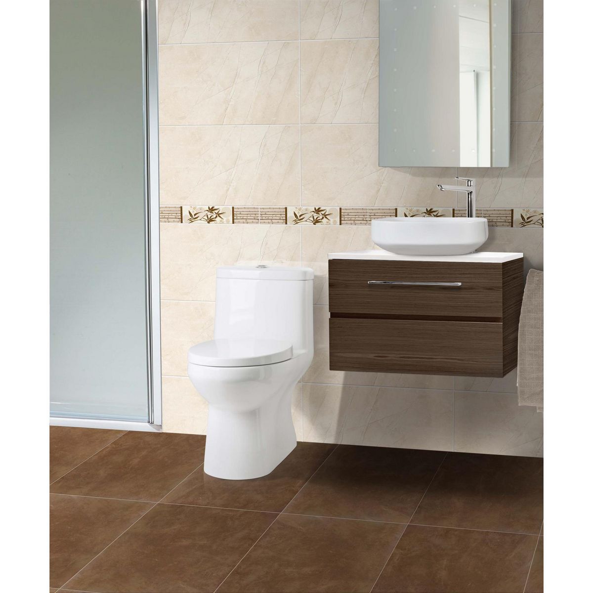 CELIMA - Cerámica Roble Rústico 45x45cm 2.23m2 Cemento