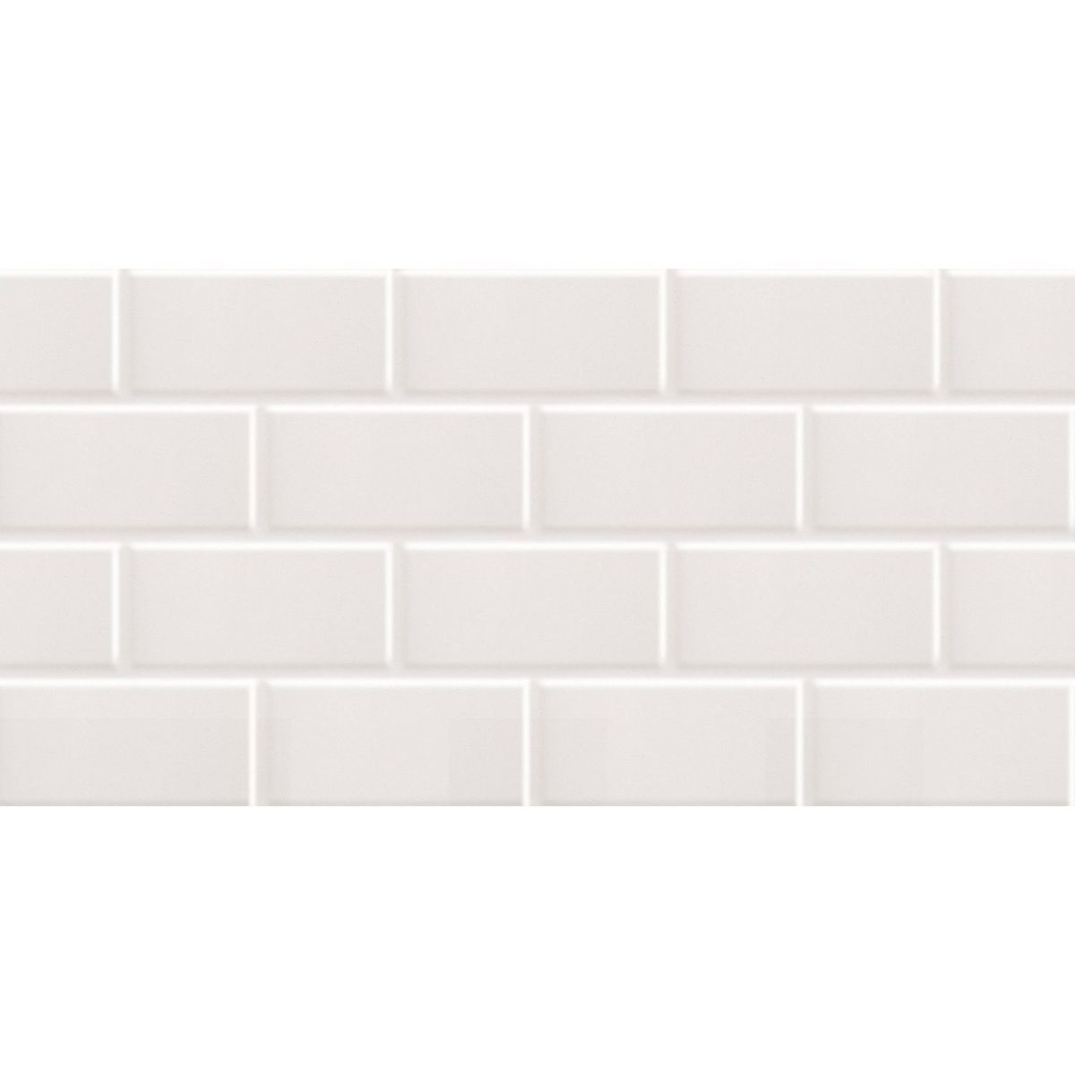 CELIMA - Cerámica Brick Blanco Brillante 30x60cm 1.81m2