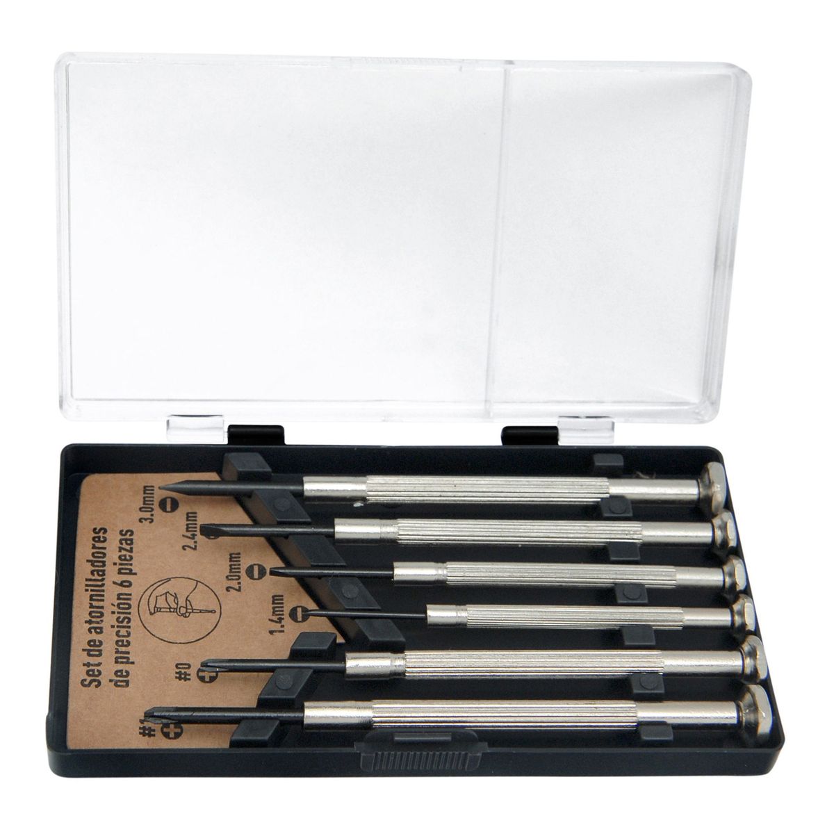 KARSON - Set Destornilladores De Precisión 6 Piezas Karson