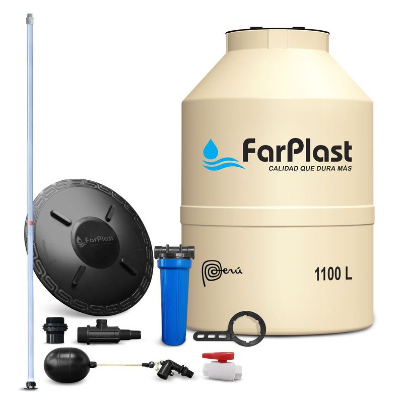 FARPLAST - Tanque de agua Arena Fas 1100 L