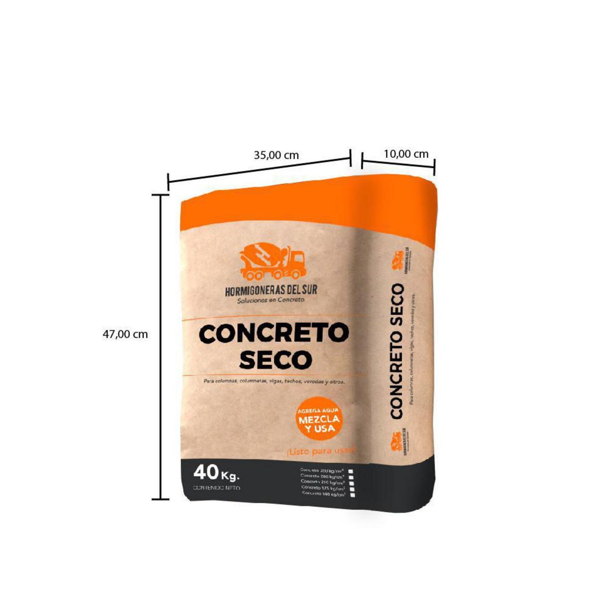  - Concreto Seco 210 40 kg