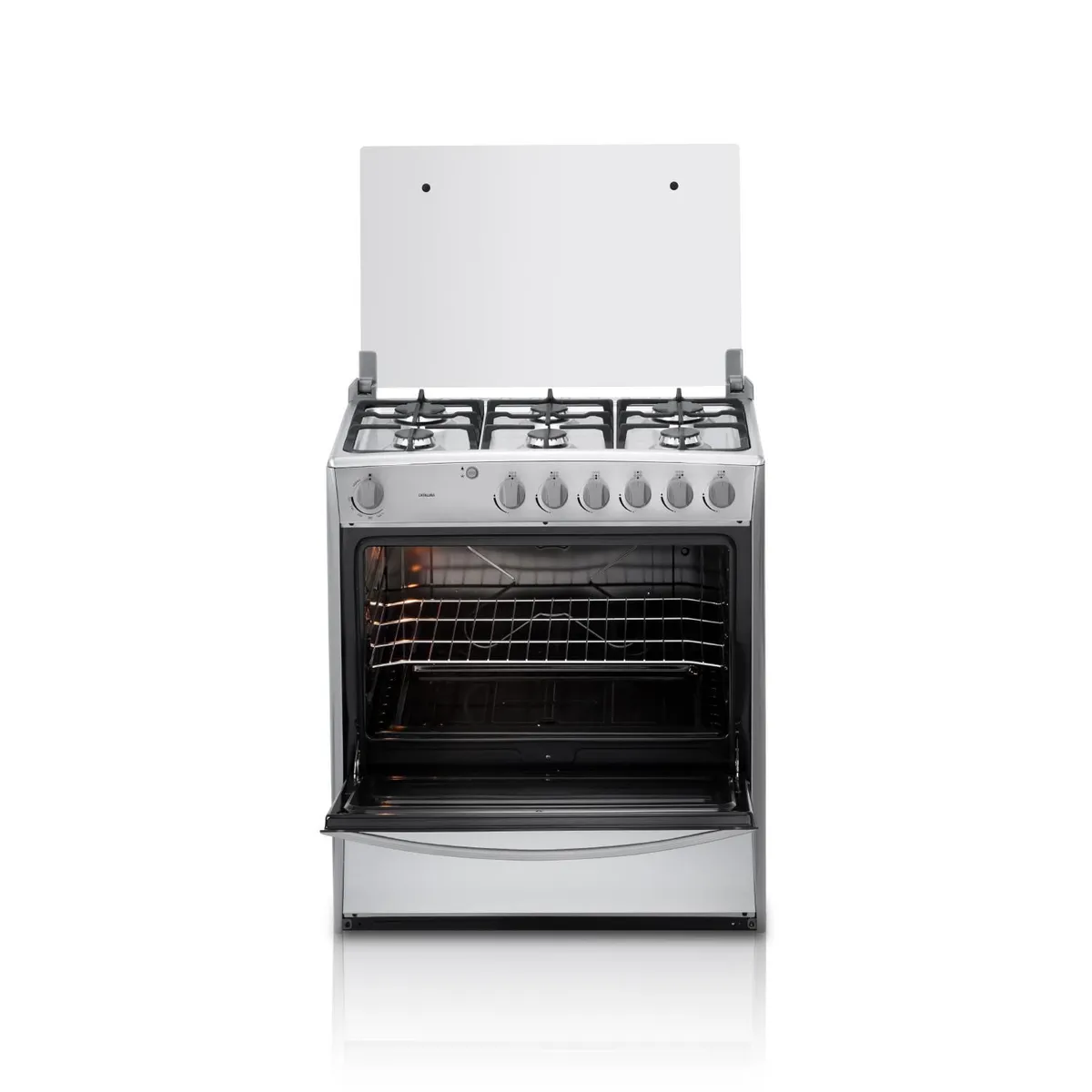 INDURAMA - Cocina a Gas Indurama 6 Hornillas Cataluña QZ Croma