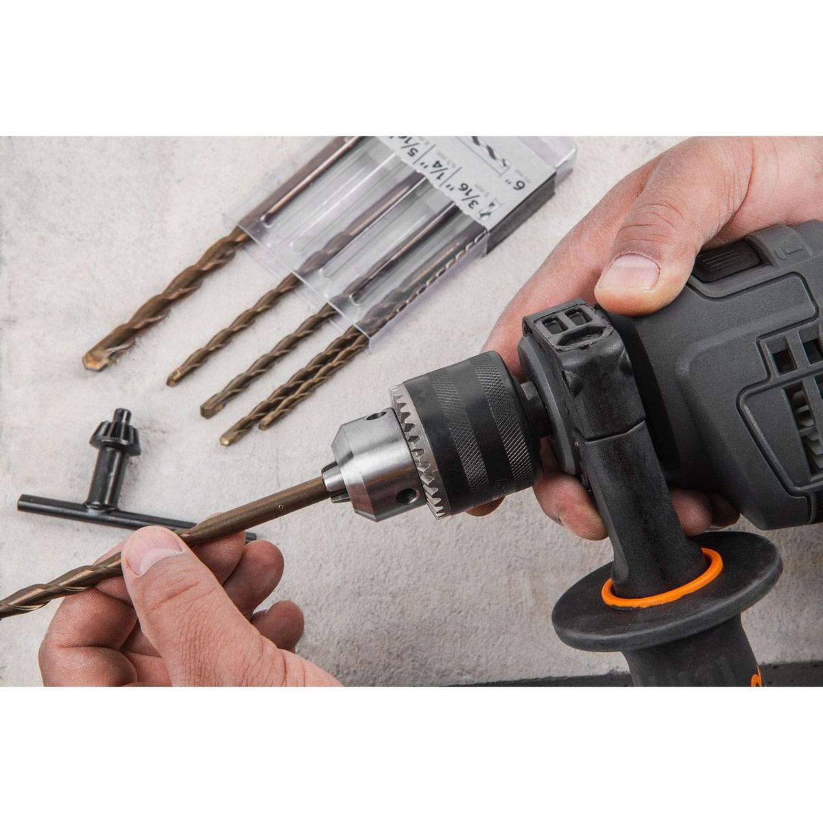 TRUPER - Rotomartillo Eléctrico  1/2" 650W ROTO-1/2N6-2 Truper