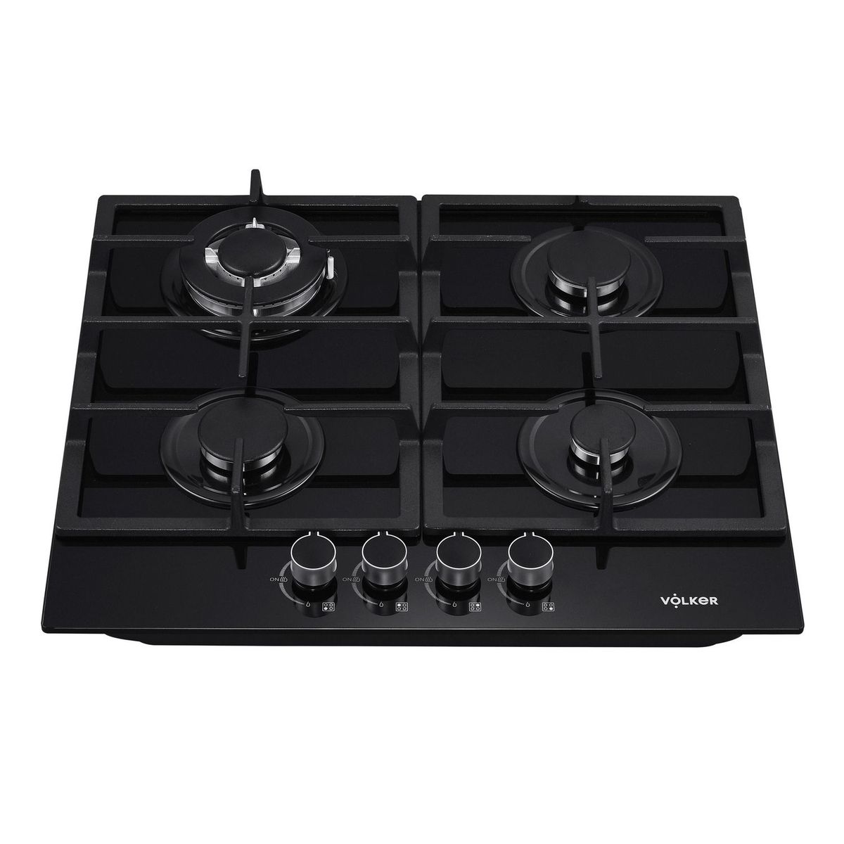 VOLKER - Cocina empotrable Gas Volker CE60C5 X4 Quemadores