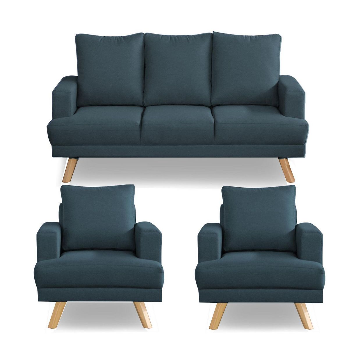 CASA BELLA - Juego de Sala 3-1-1 Verona