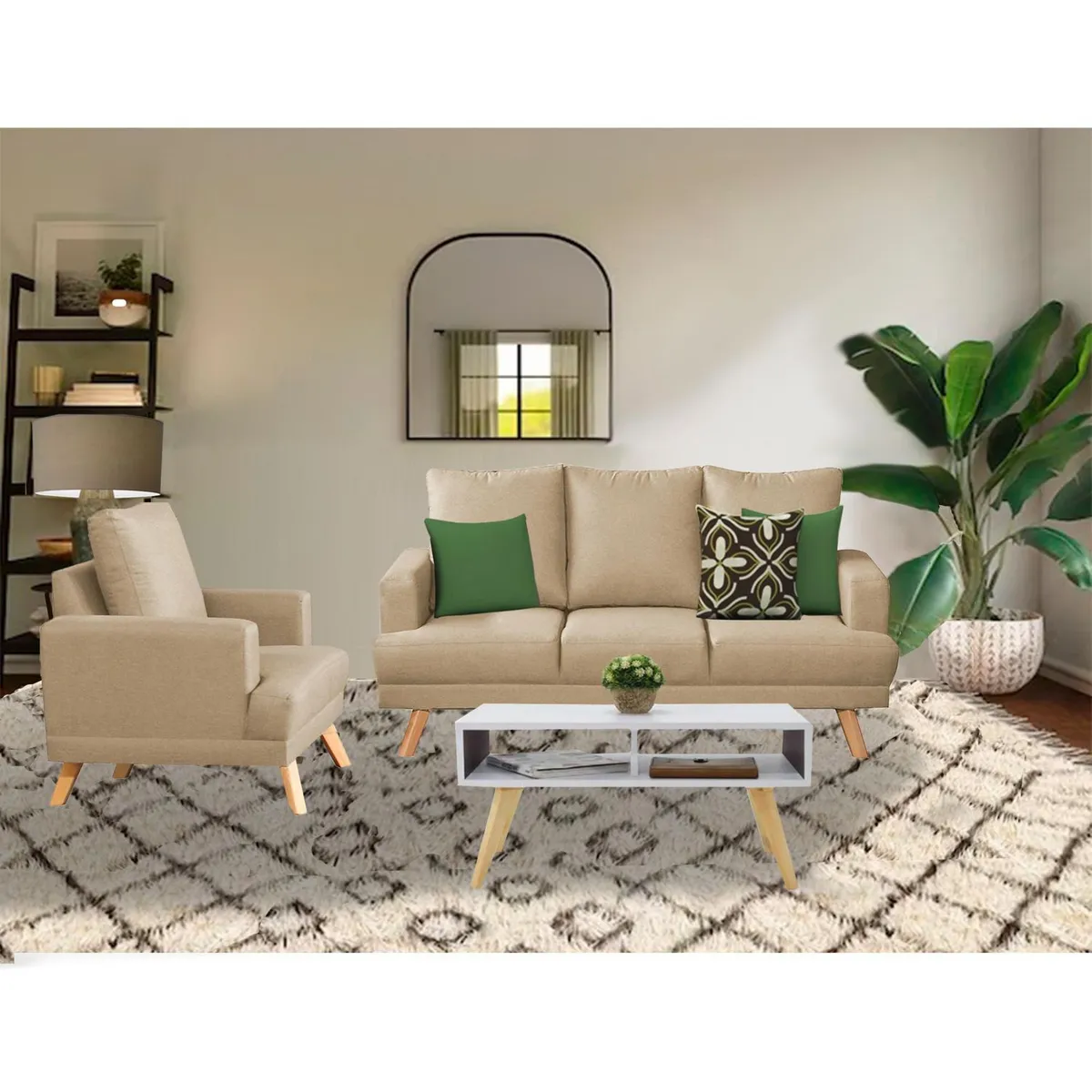 CASA BELLA - Juego de Sala 3-1 Verona