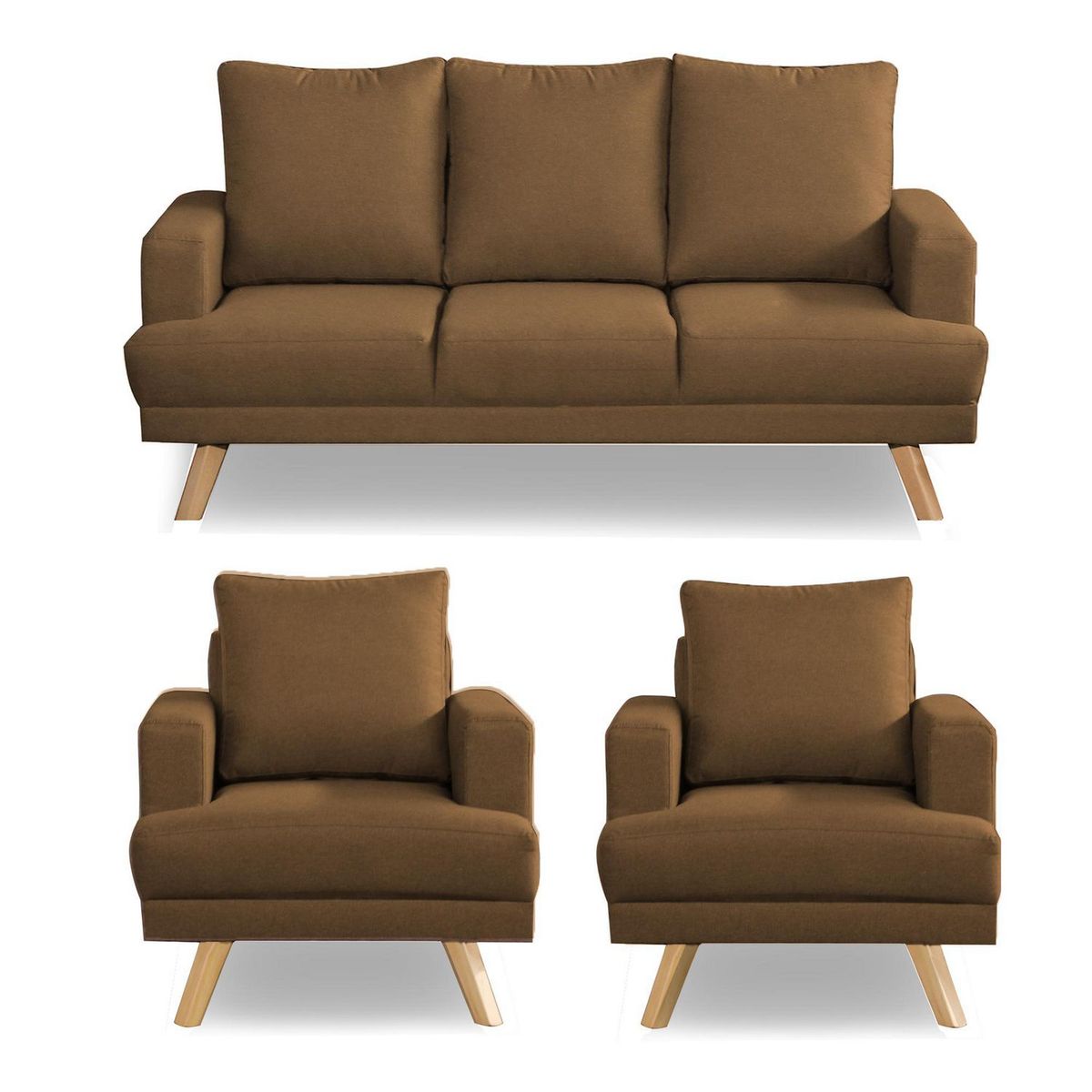 CASA BELLA - Juego de Sala 3-1-1 Verona