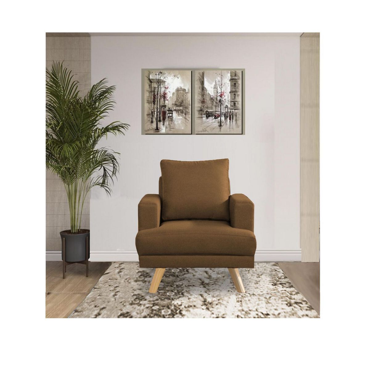 CASA BELLA - Sofá 1 Cuerpo Verona