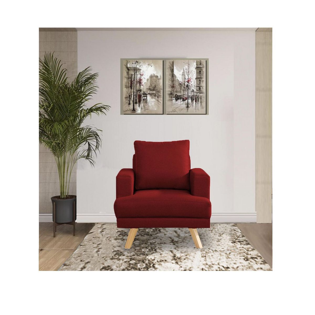 CASA BELLA - Sofá 1 Cuerpo Verona