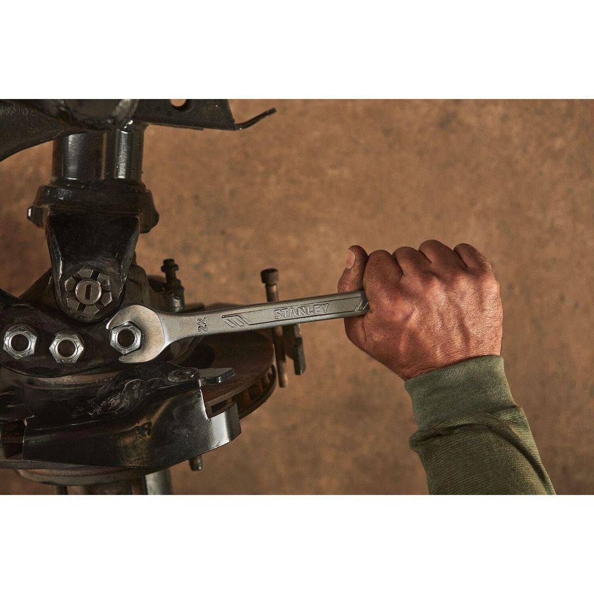 STANLEY - Llave Combinada Stanley  Anti-Slip 22mm