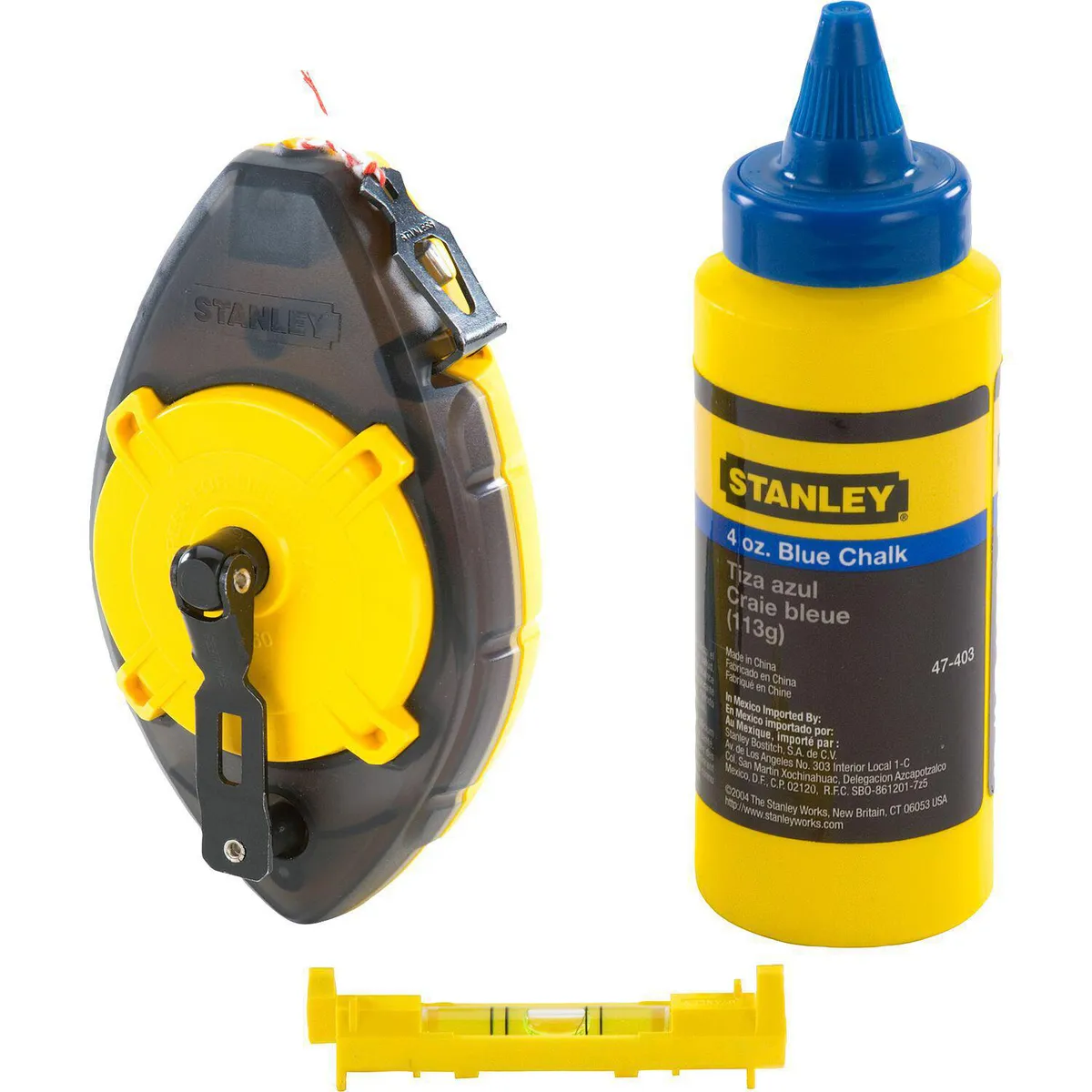 STANLEY - Juego 3 Piezas Tiza Líneas Stanley