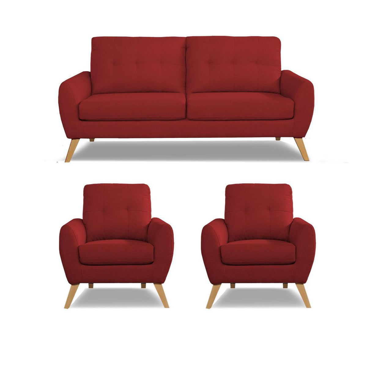 CASA BELLA - Juego de Sala 3-1-1 Cagliari