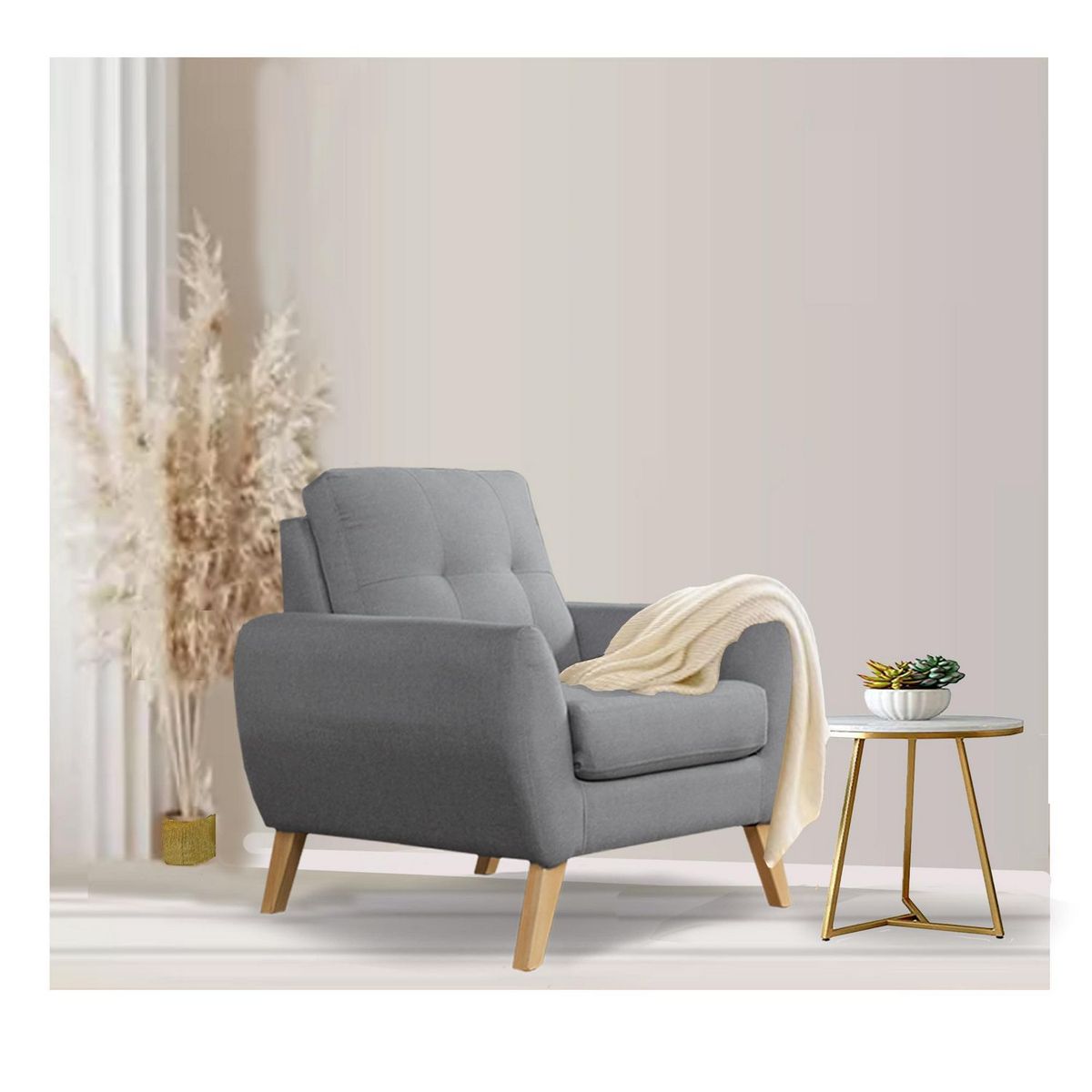 CASA BELLA - Sofá 1 Cuerpo Cagliari