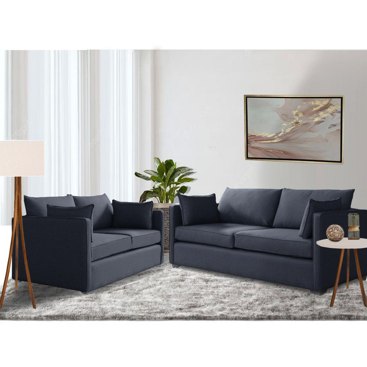 CASA BELLA - Juego de Sala 3-2 Modena