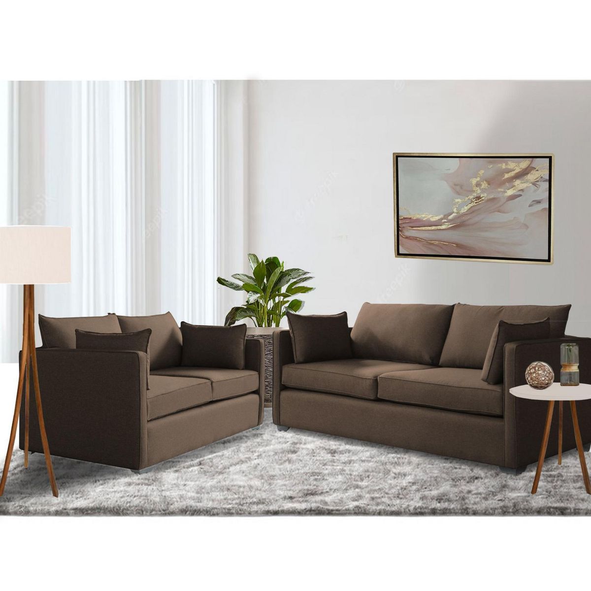 CASA BELLA - Juego de Sala 3-2 Modena