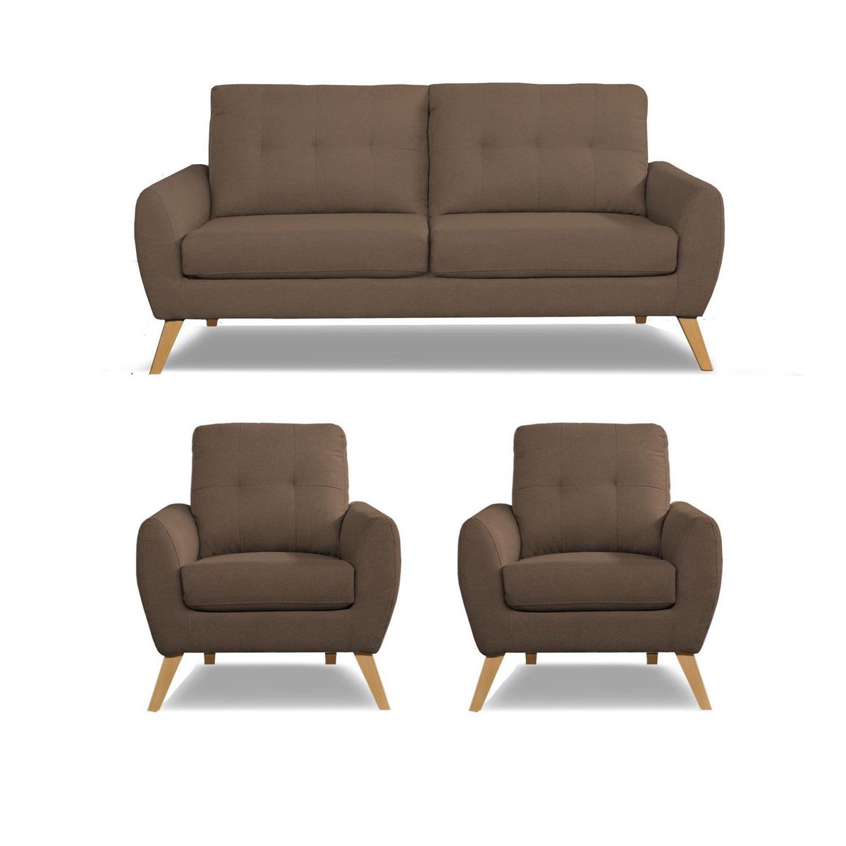 CASA BELLA - Juego de Sala 3-1-1 Cagliari