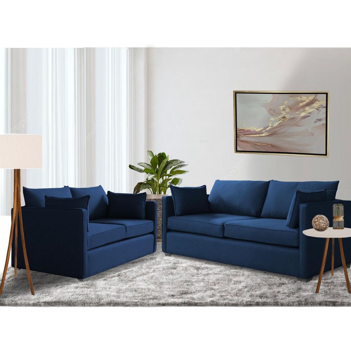 CASA BELLA - Juego de Sala 3-2 Modena