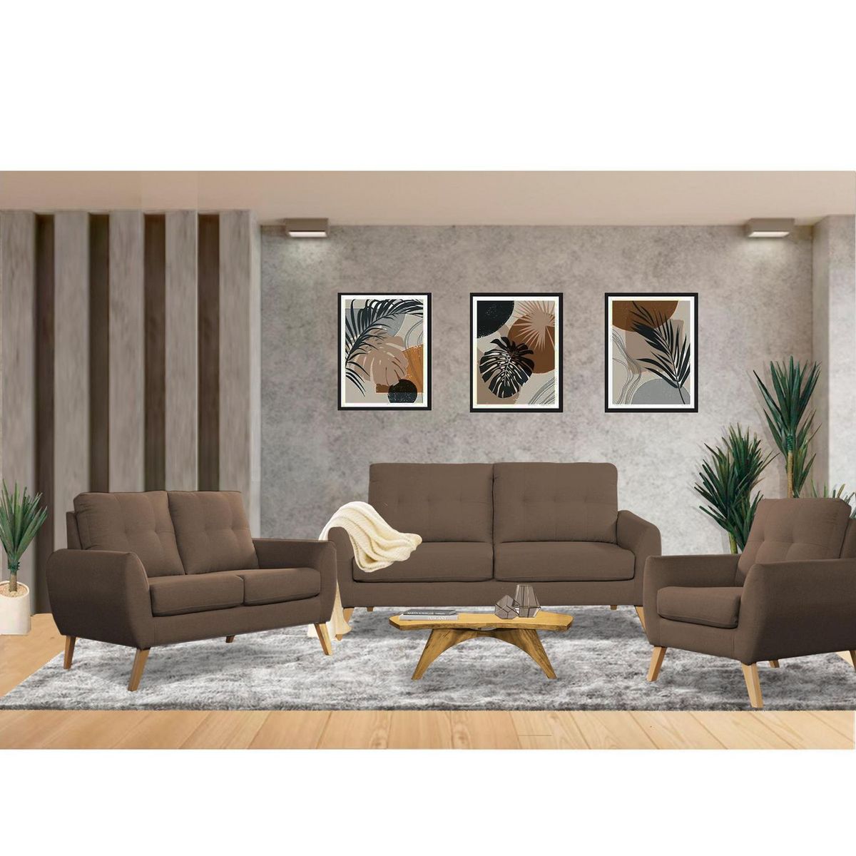 CASA BELLA - Juego de Sala 3-2-1 Cagliari