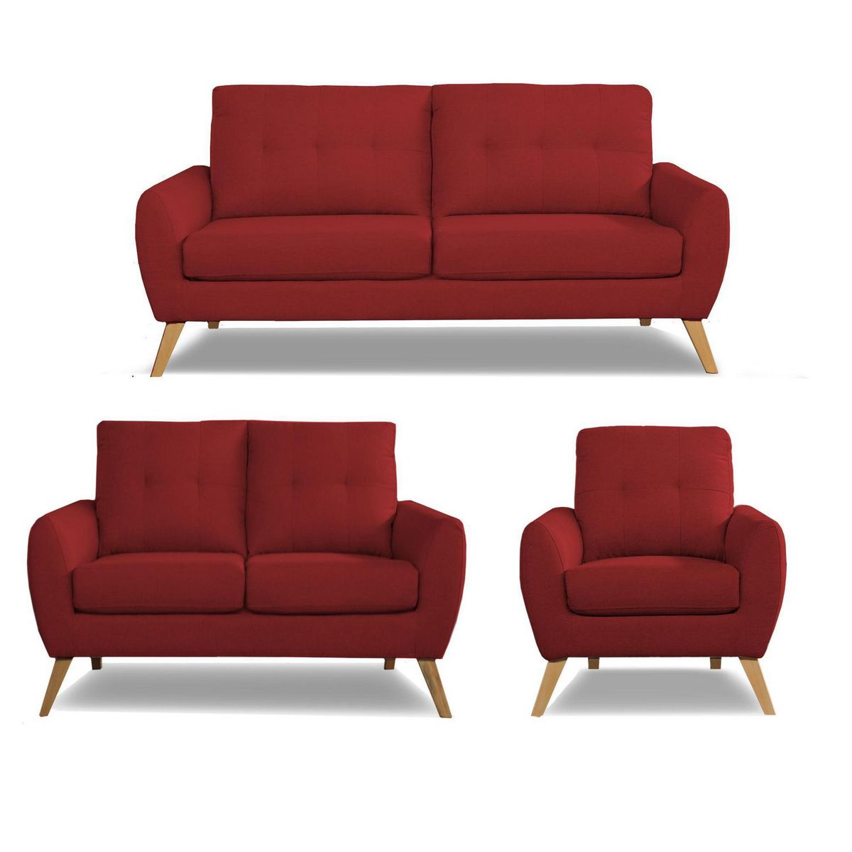 CASA BELLA - Juego de Sala 3-2-1 Cagliari