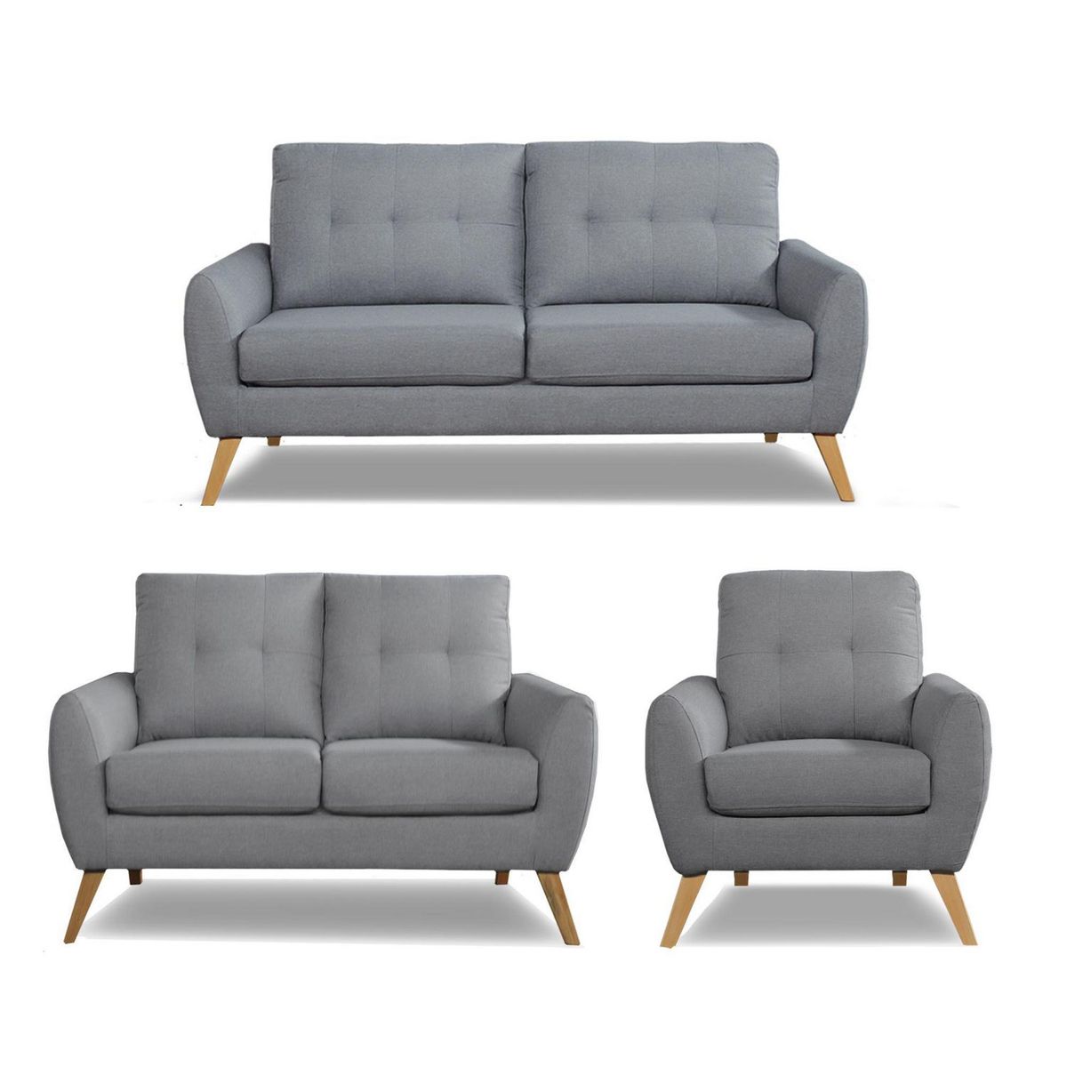 CASA BELLA - Juego de Sala 3-2-1 Cagliari