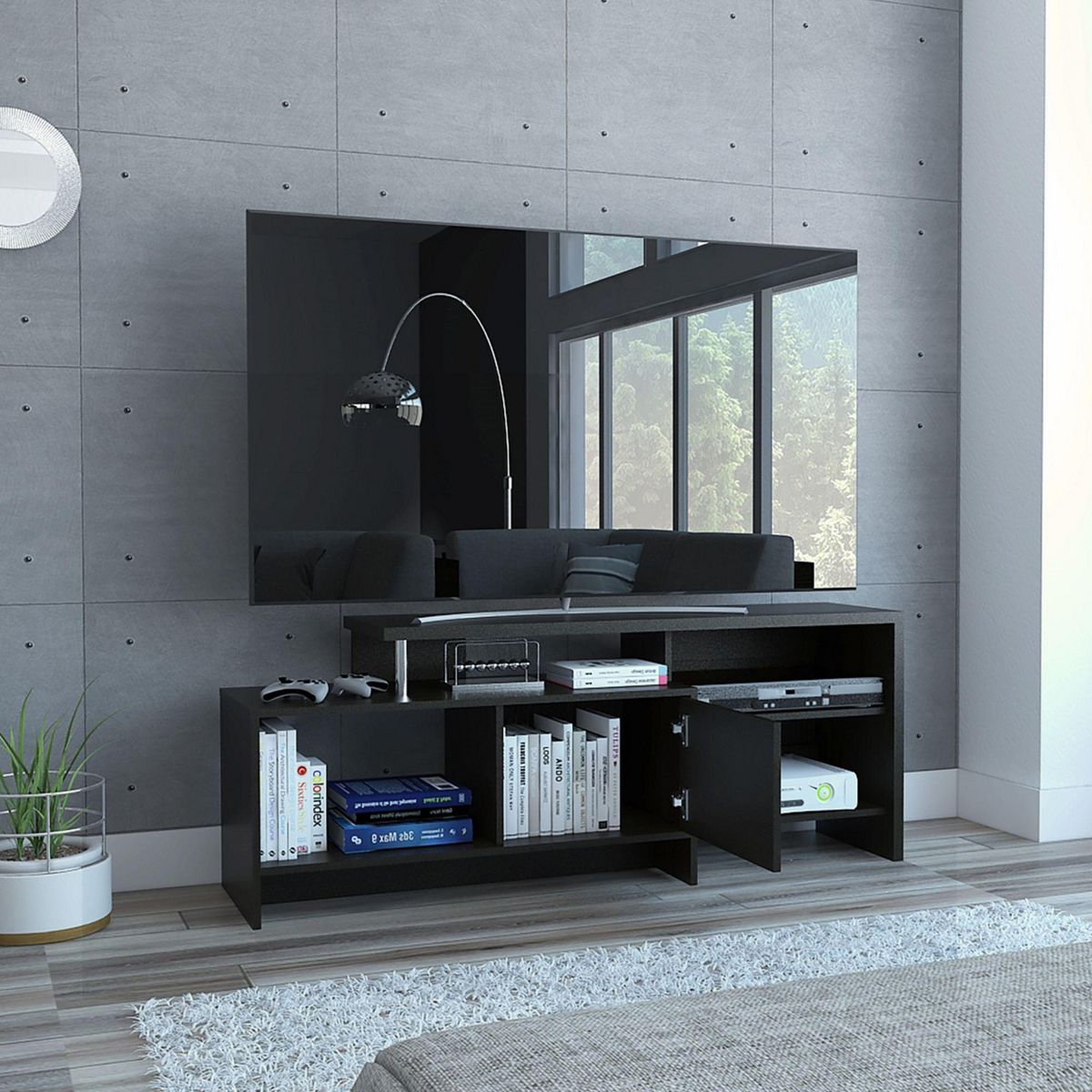 TUHOME - Mesa de TV 49" Bengala