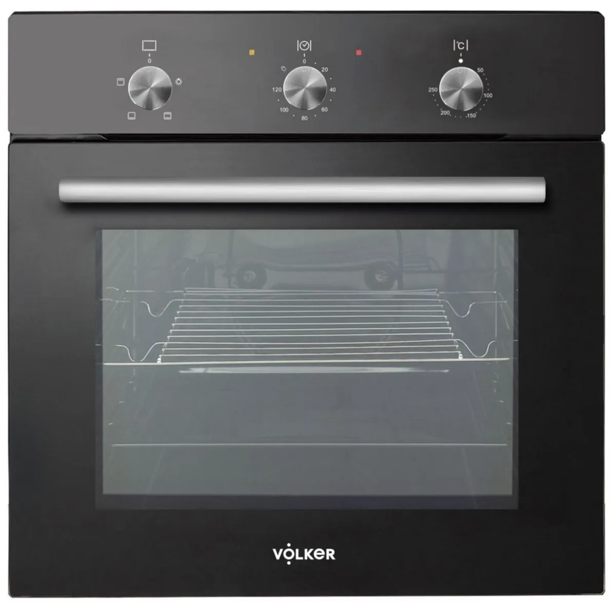 VOLKER - Horno Empotrable Volker Eléctrico 65 Lt MEM65 Negro