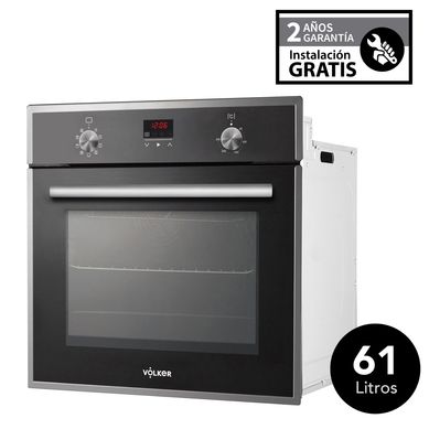 Horno Empotrable Volker El�ctrico 65 Lt MEM619 Negro