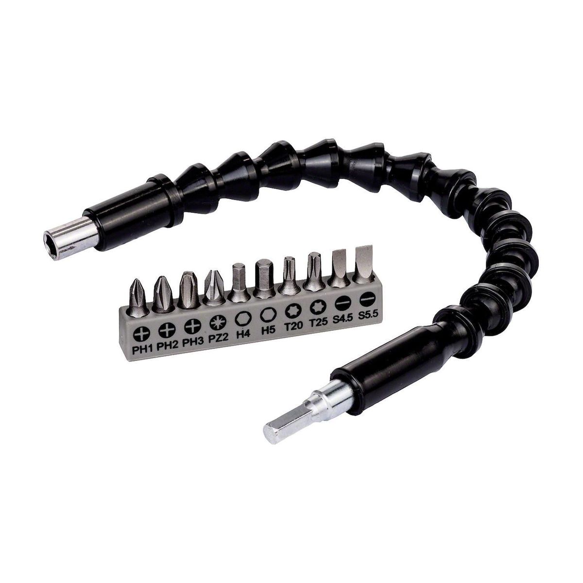 BOSCH - Set de puntas Bosch con 11 piezas + Extensión 300 mm