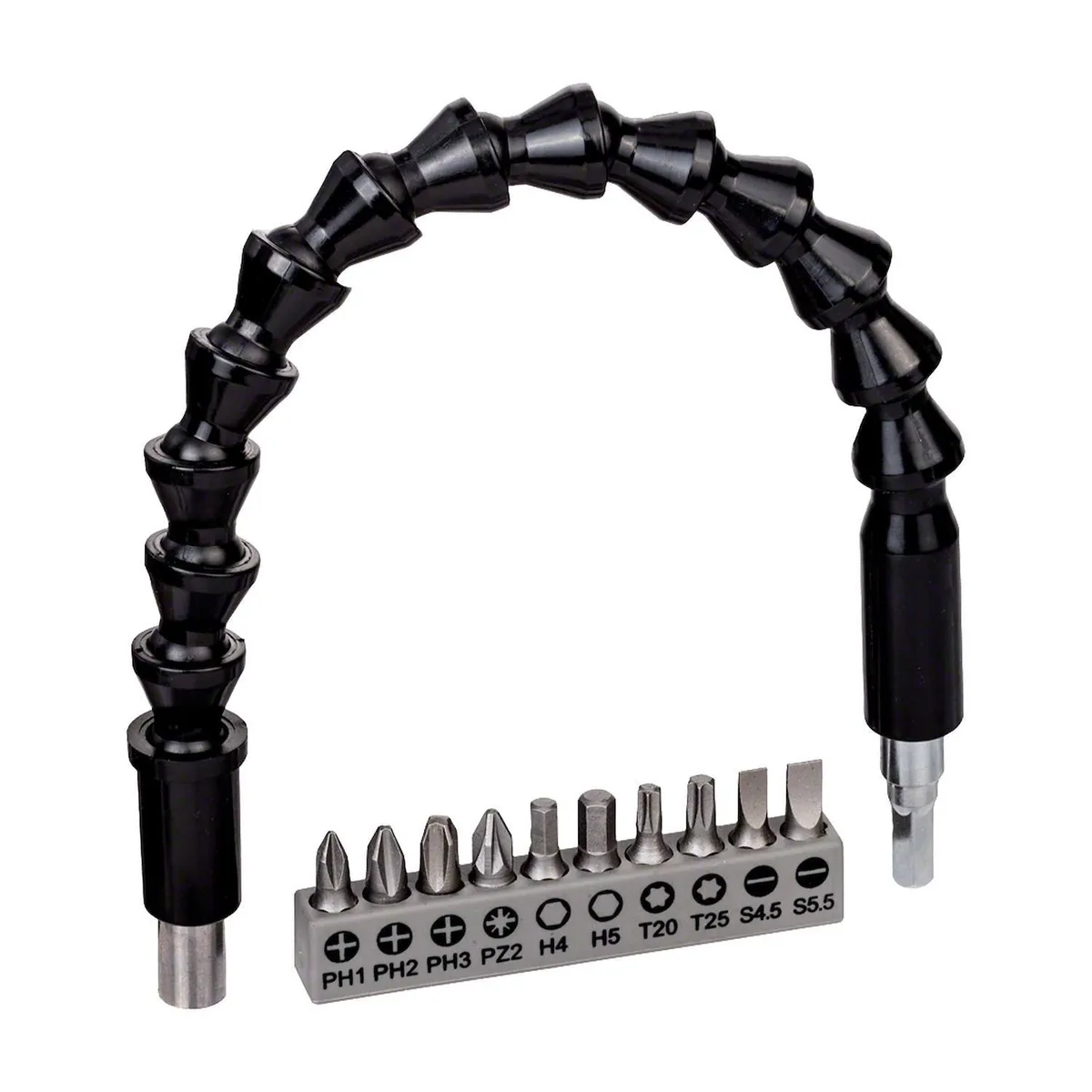 BOSCH - Set de puntas Bosch con 11 piezas + Extensión 300 mm