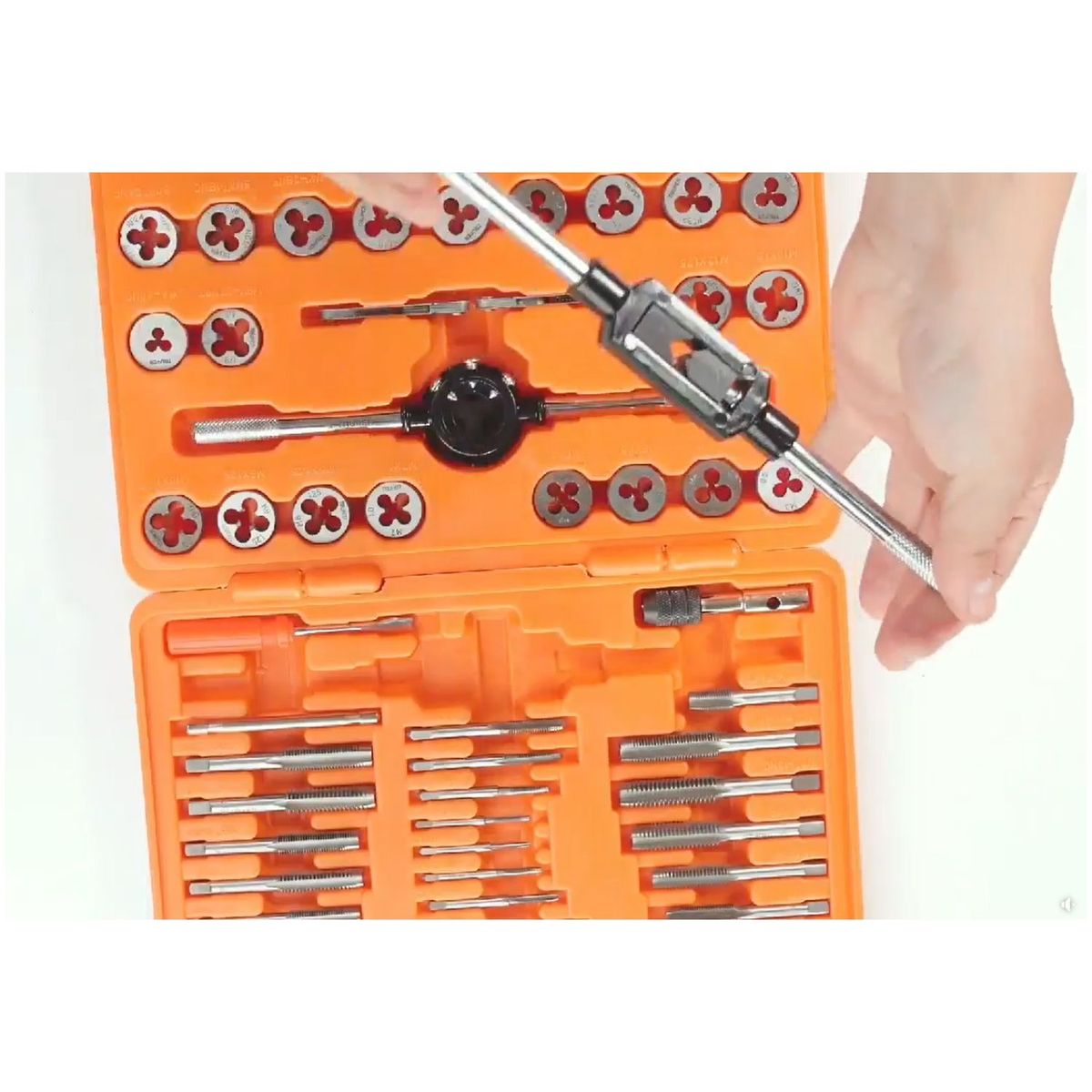 TRUPER - Juego de Machuelos y Tarrajas 40 Piezas Truper