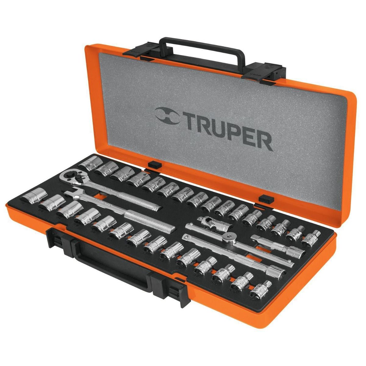 TRUPER - Set de Herramientas Mecánicas Truper 36 Piezas 3/8"