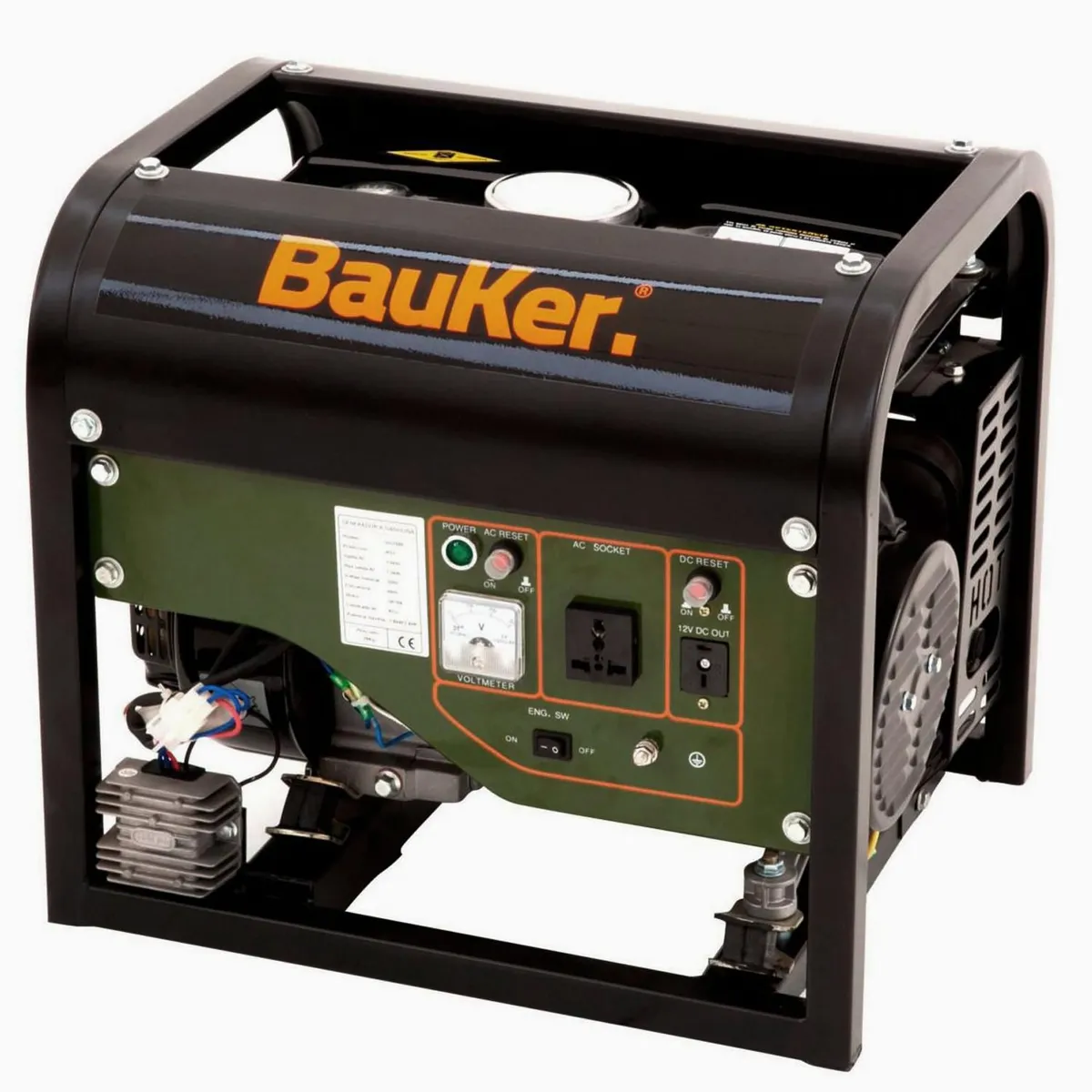 BAUKER - Generador a Gasolina 1200W Bauker