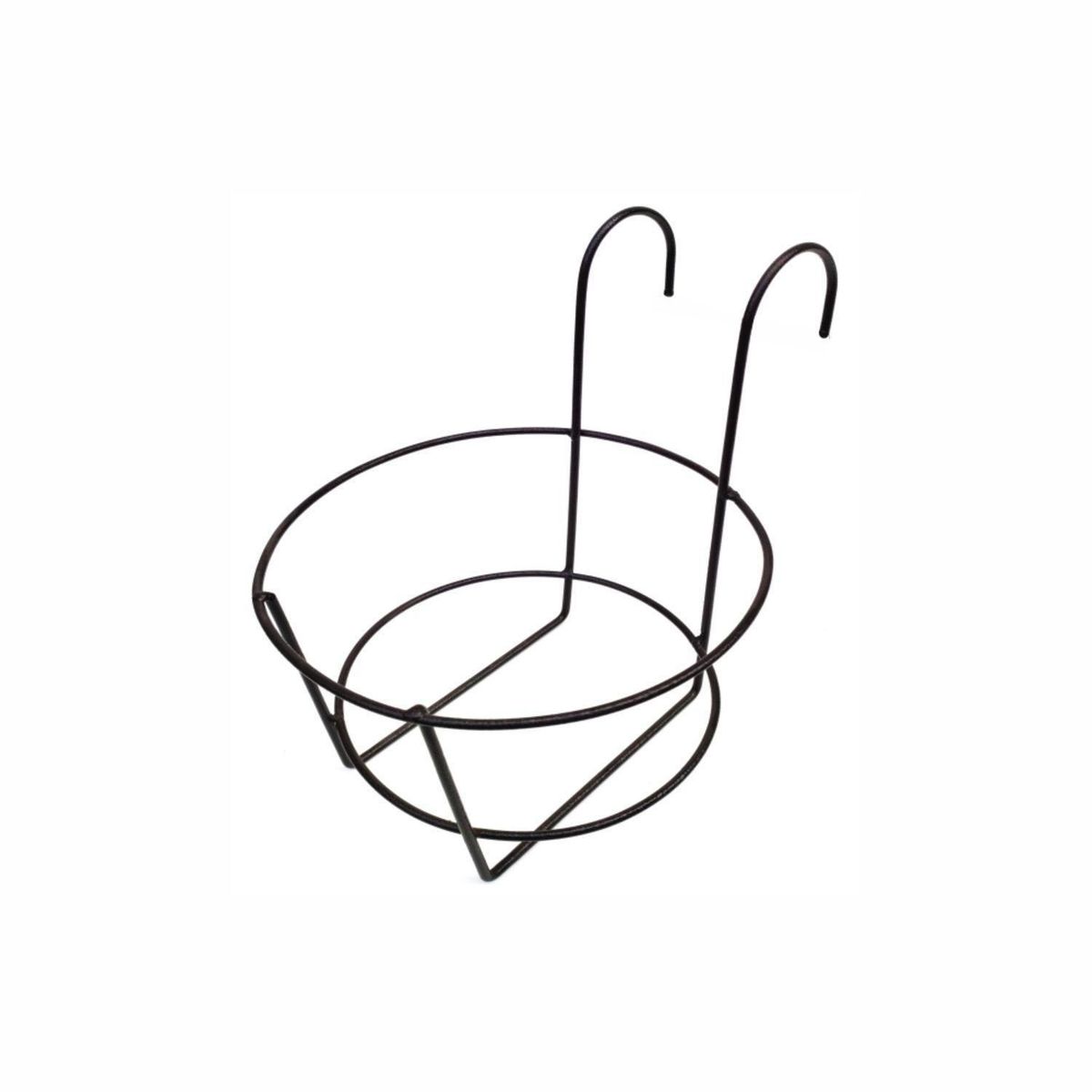 GENERICO - Portamacetas para Balcón 20cm Metal