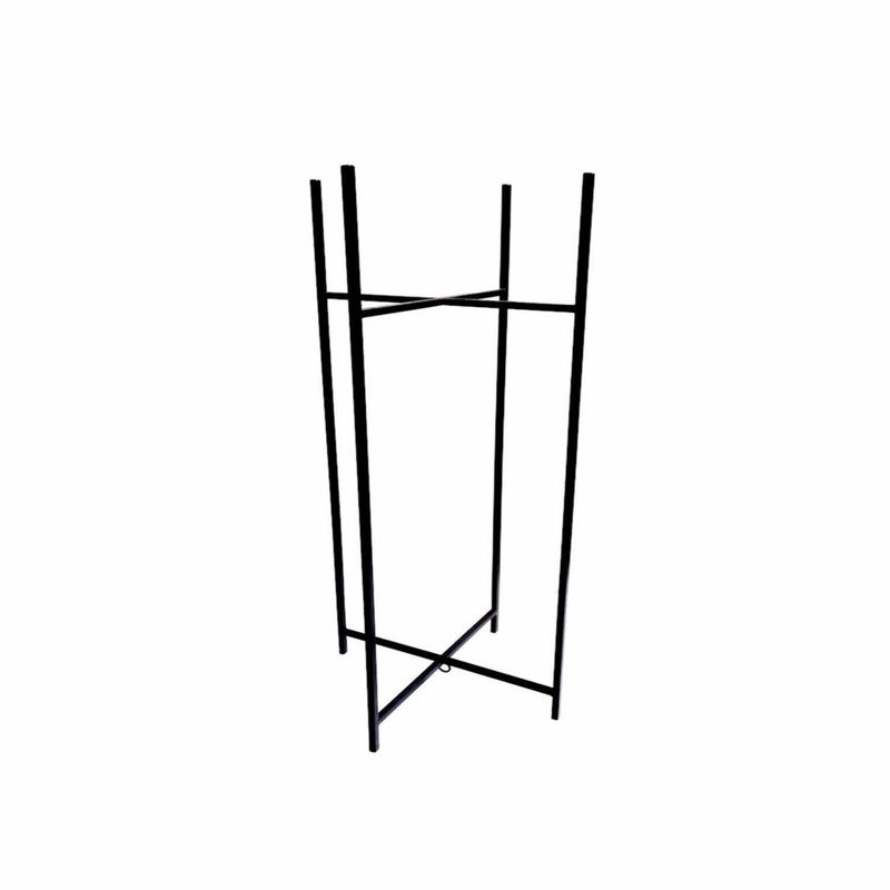  - Porta Macetas de Pie Recto 40cm Metal