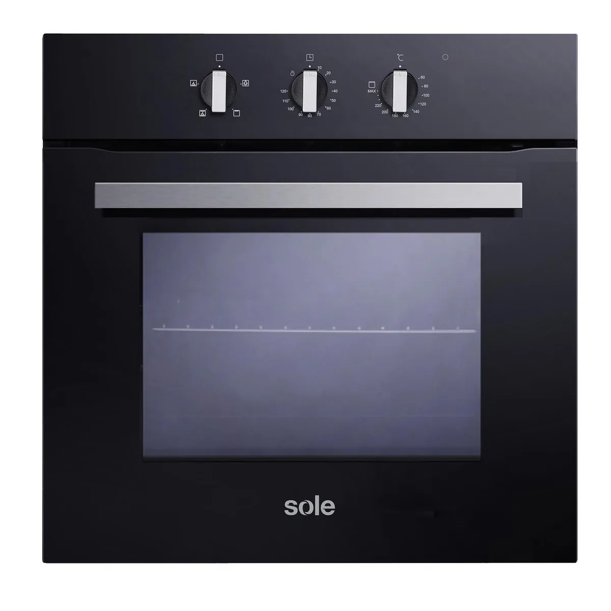 SOLE - Horno Empotrable Eléctrico 57L Sole SOLHO013V2 Negro