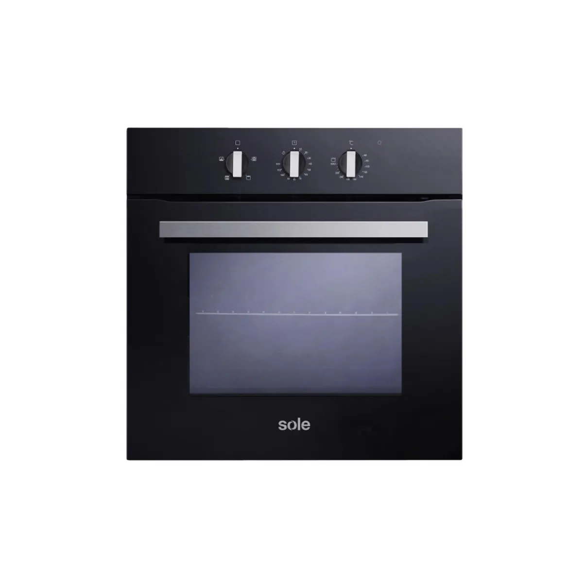 SOLE - Horno Empotrable Eléctrico 57L Sole SOLHO013V2 Negro