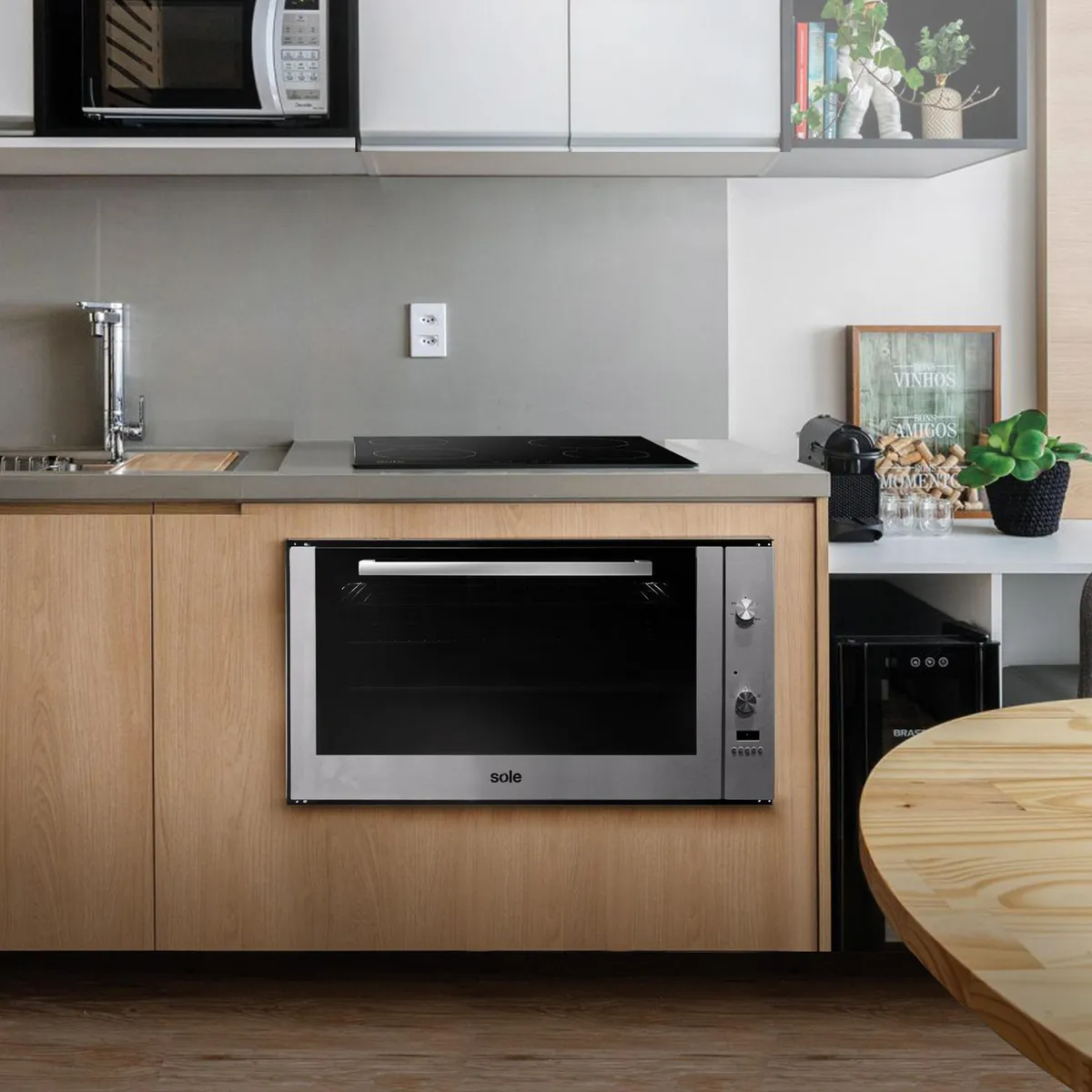 SOLE - Horno Empotrable Sole Full Touch Glp 110L