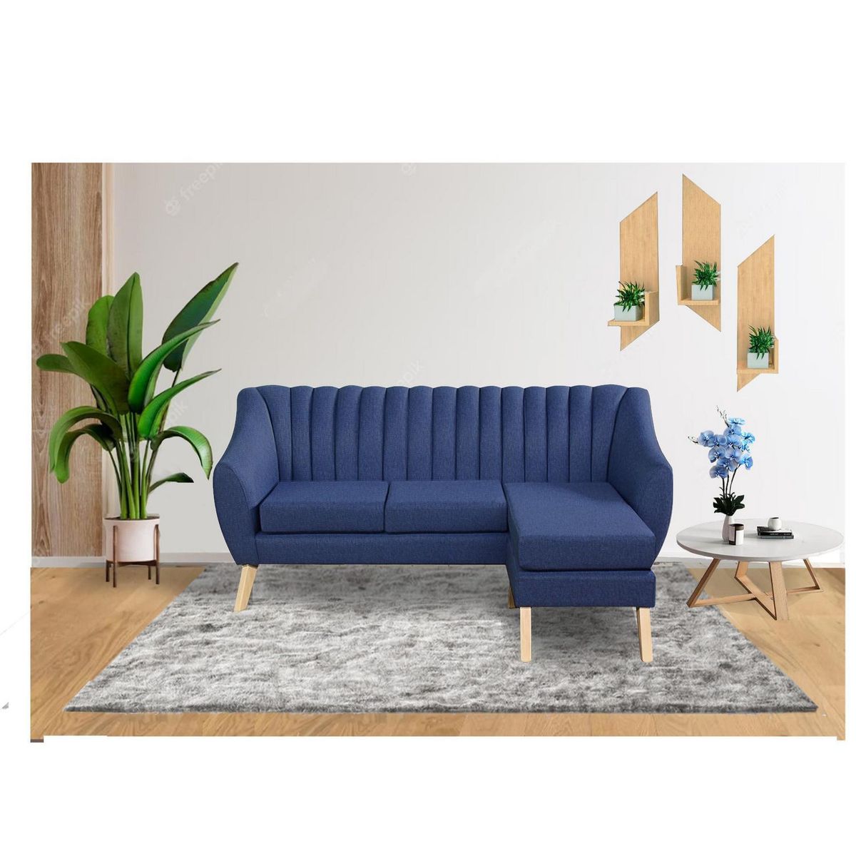 CASA BELLA - Seccional 3 Cuerpos Intercambiable Pavia