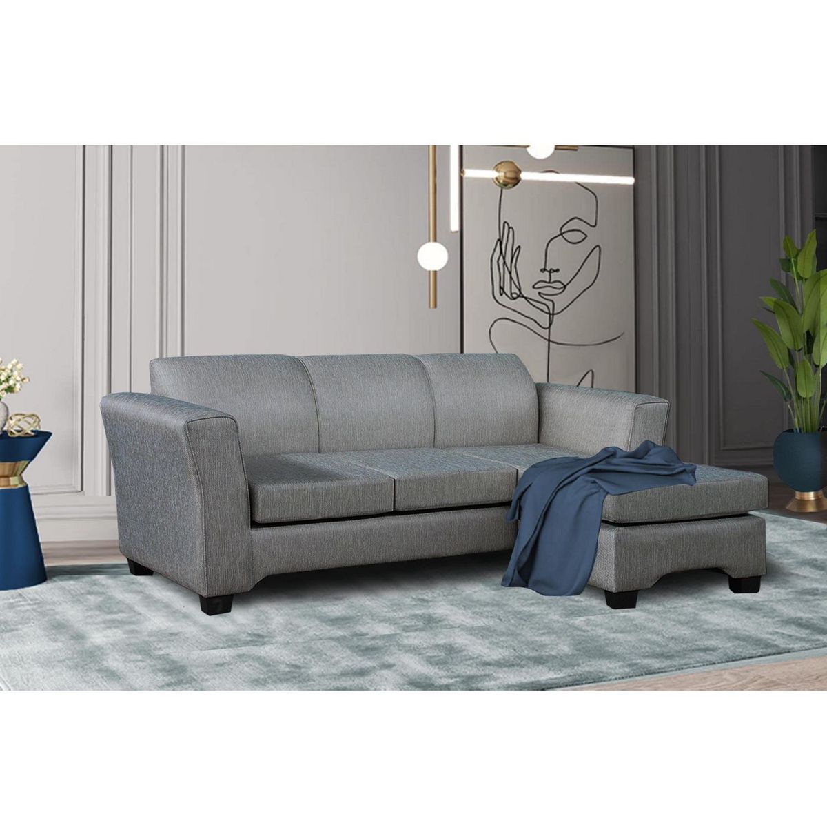 CASA BELLA - Seccional 3 Cuerpos Intercambiable Arezo