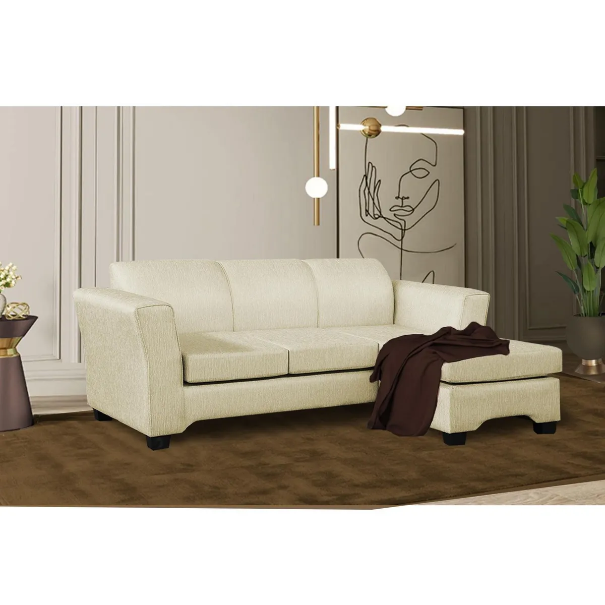 CASA BELLA - Seccional 3 Cuerpos Intercambiable Arezo