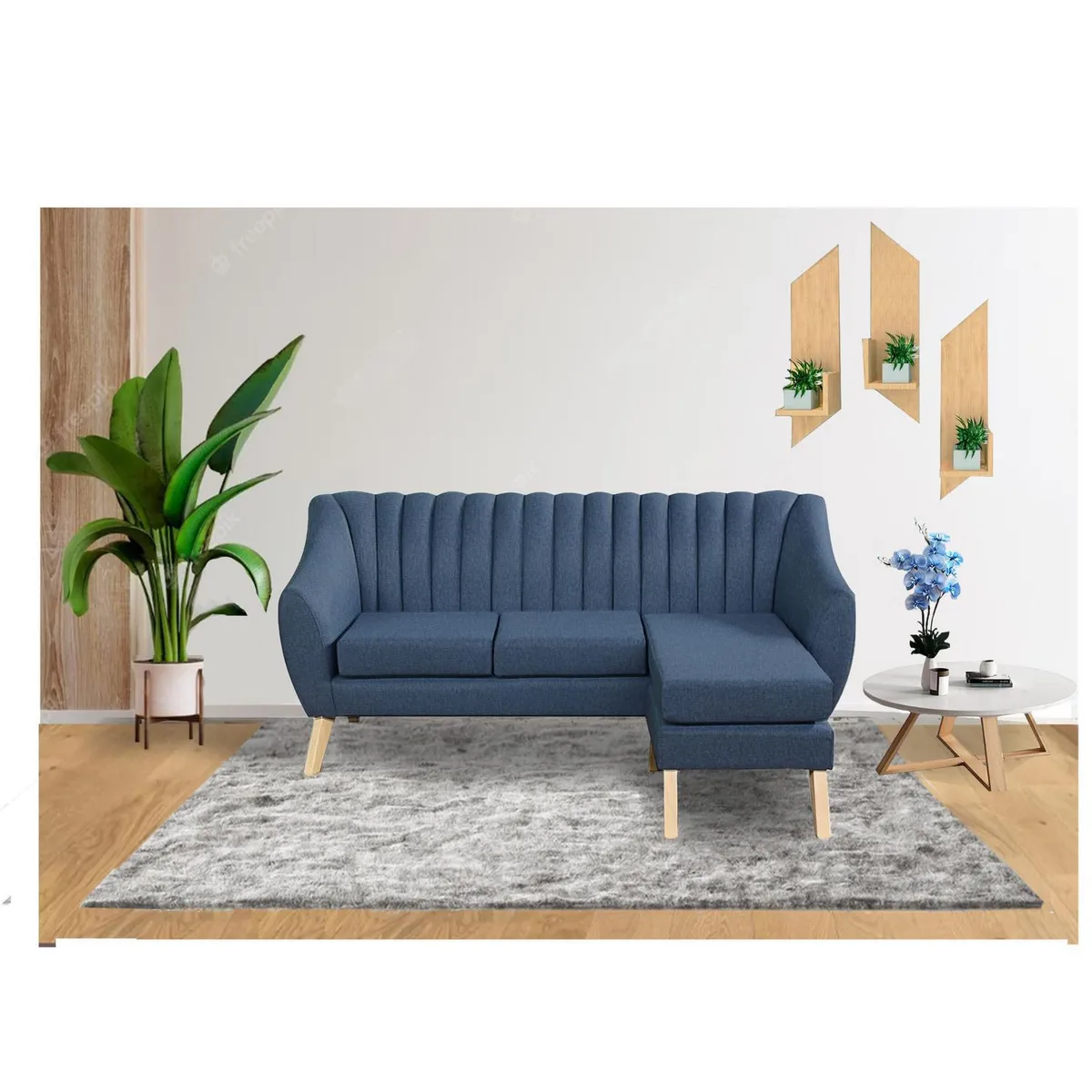 CASA BELLA - Seccional 3 Cuerpos Intercambiable Pavia