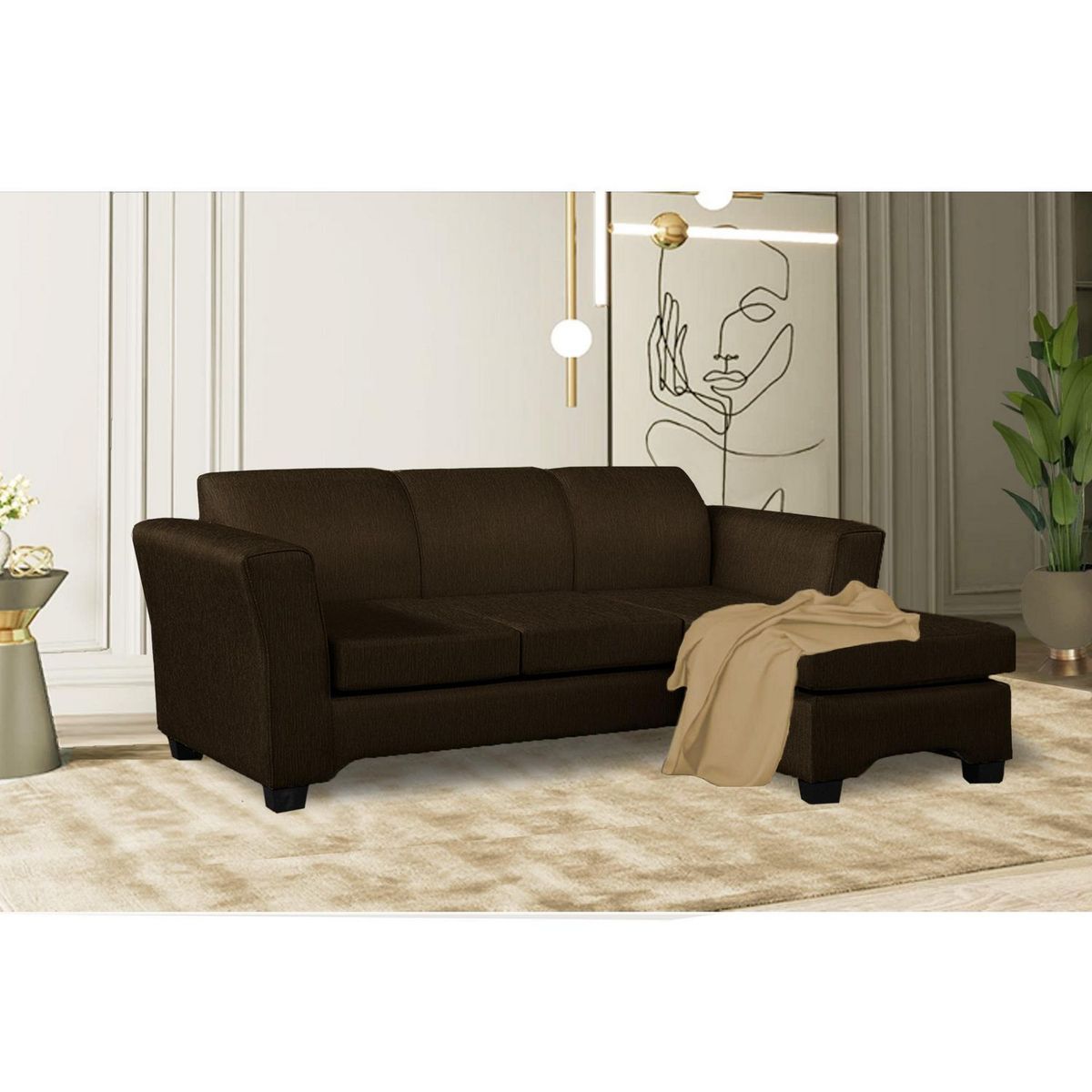 CASA BELLA - Seccional 3 Cuerpos Intercambiable Arezo