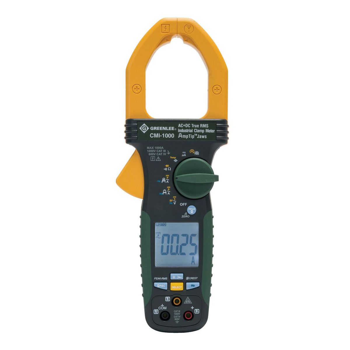 GREENLEE - Pinza Amperimétrica Digital 100A 100V CMI-1000 Greenlee