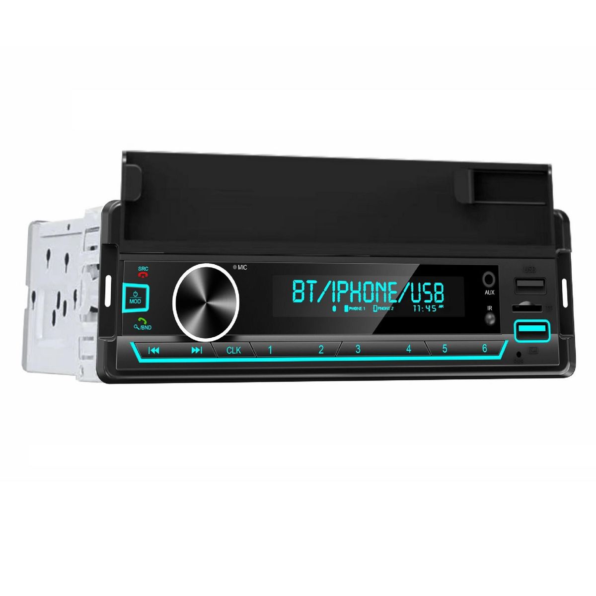 DAIRU - Autoradio Dairu USB/BT con Soporte DL-1500SM