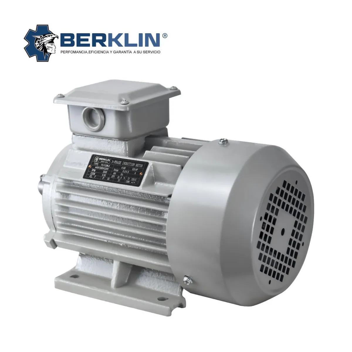  - Motor Eléctrico Trifásico 5.5HP 3500RPM Berklin