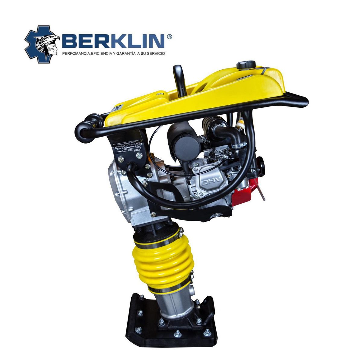  - Apisonadora con Motor Honda GX160 5.5HP con Tapa Berklin