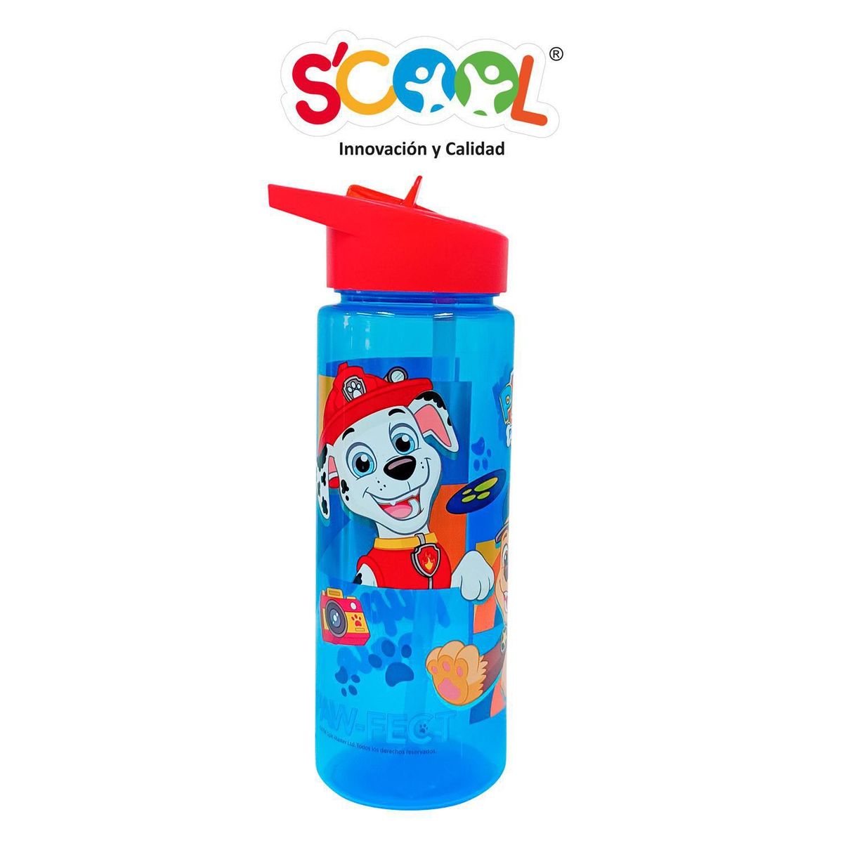 SCOOL - Tomatodo 590ml con Caña Paw Patrol Scool