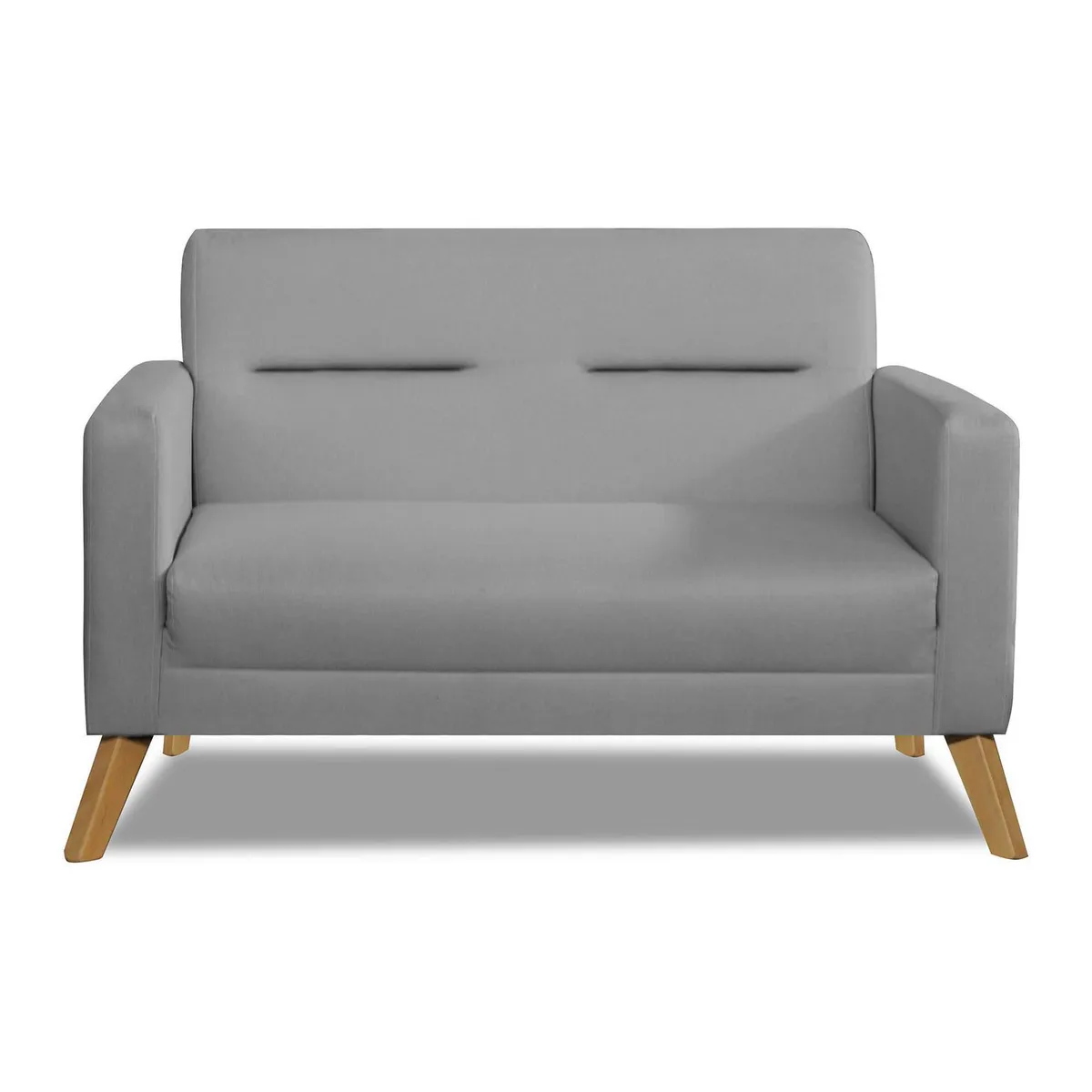 CASA BELLA - Sofá 2 Cuerpos Bolzano Gris